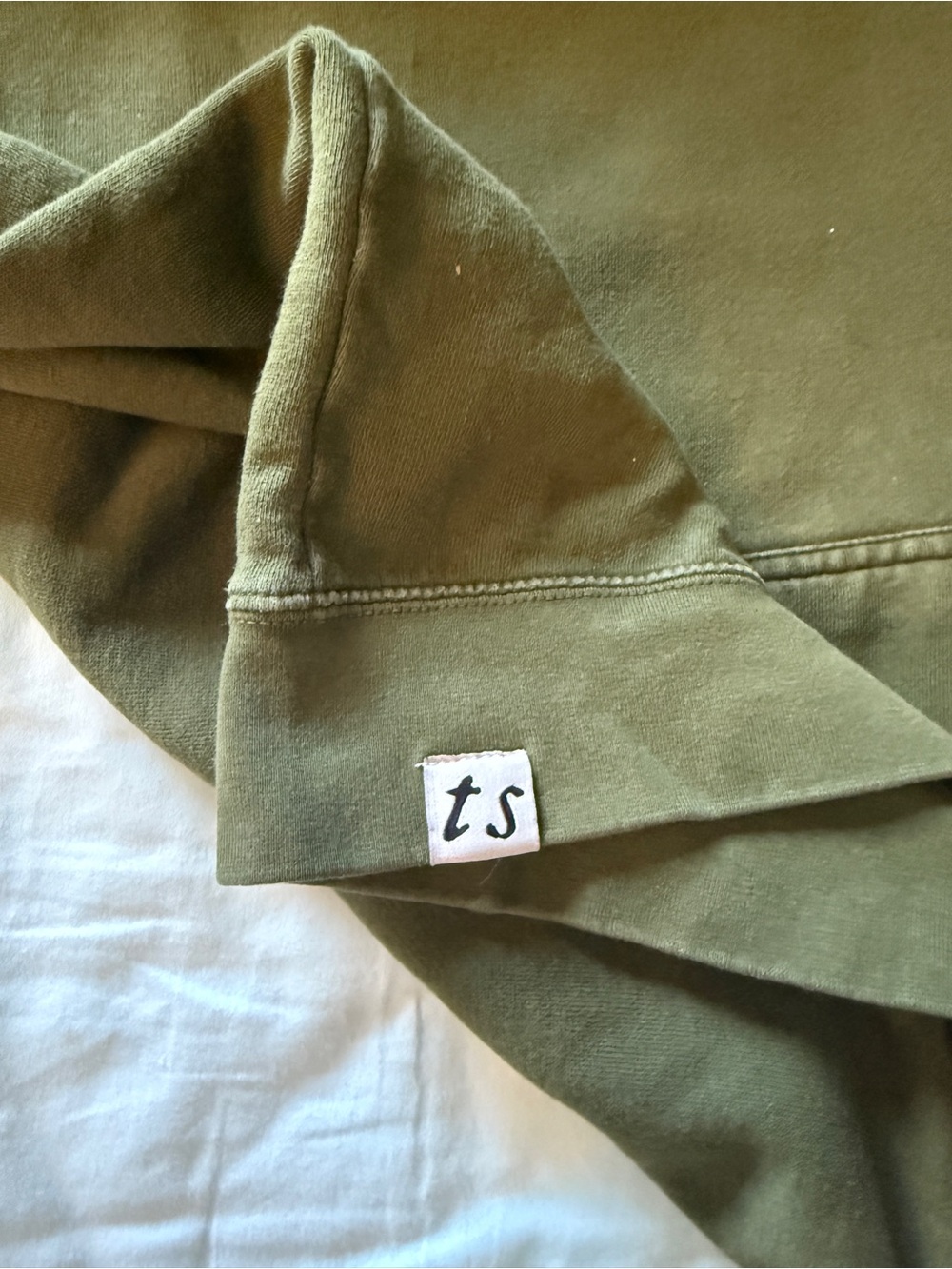 Rare Taylor Swift Ever And Evermore Hoodie Embroidered Green - Picture 4 of 4